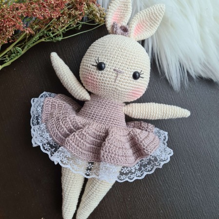 Kuscheltier Hase - weitere Farben // Spieluhr