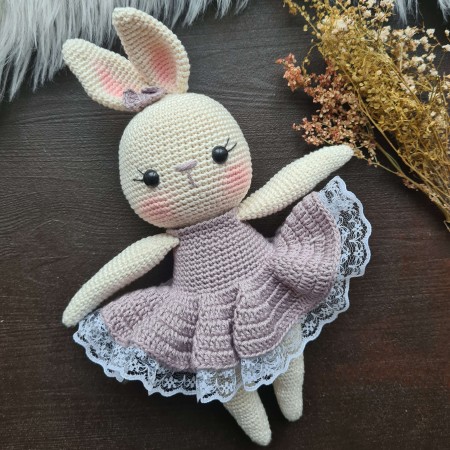 Kuscheltier Hase - weitere Farben // Spieluhr