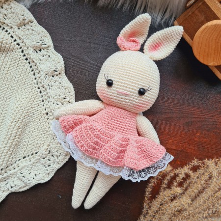 Kuscheltier Hase - weitere Farben // Spieluhr