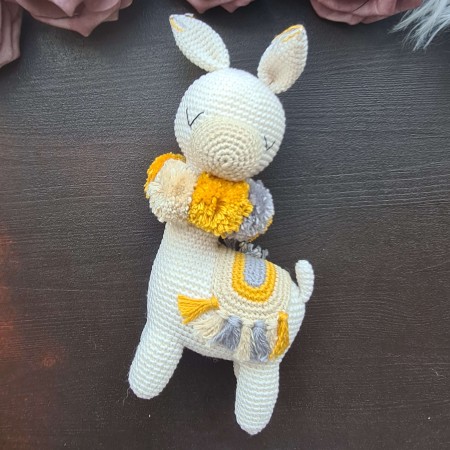 Kuscheltier Lama // Spieluhr - verschiedene Farben