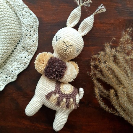 Kuscheltier Lama // Spieluhr - verschiedene Farben