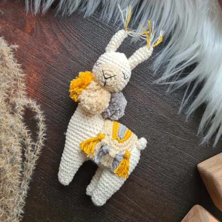 Kuscheltier Lama // Spieluhr - verschiedene Farben