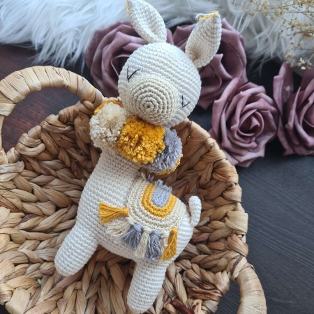 Kuscheltier Lama // Spieluhr - verschiedene Farben