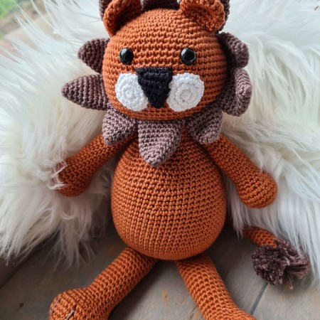 Kuscheltier Löwe // Spieluhr