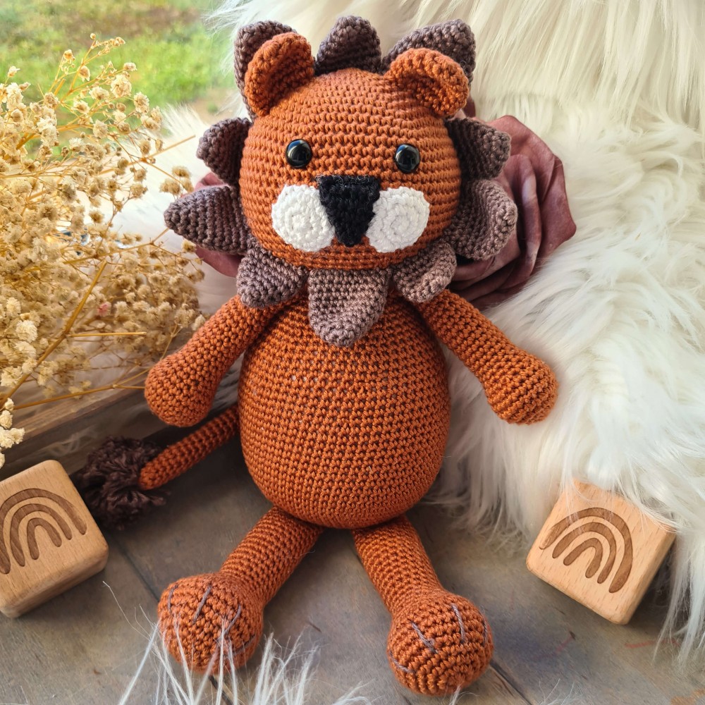 Kuscheltier Löwe // Spieluhr