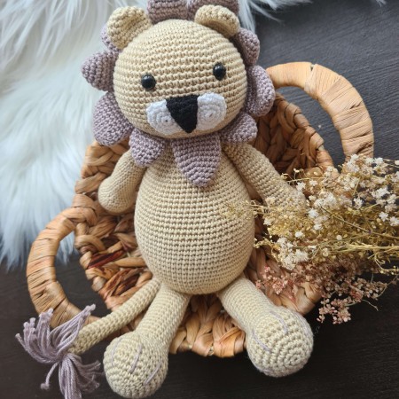 Kuscheltier Löwe // Spieluhr