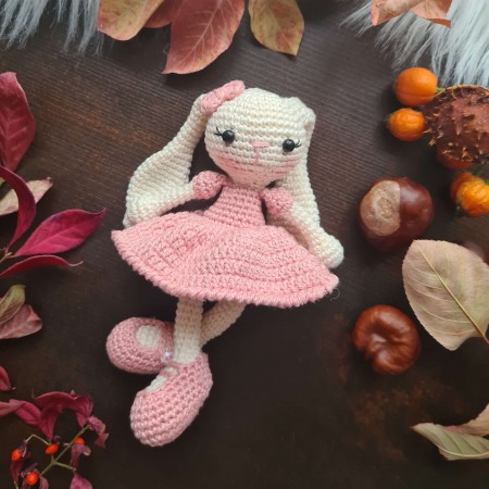 Kuscheltier Hase Mini mit Schlappohren