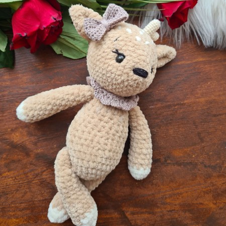 Kuscheltier Reh Plüsch // Spieluhr