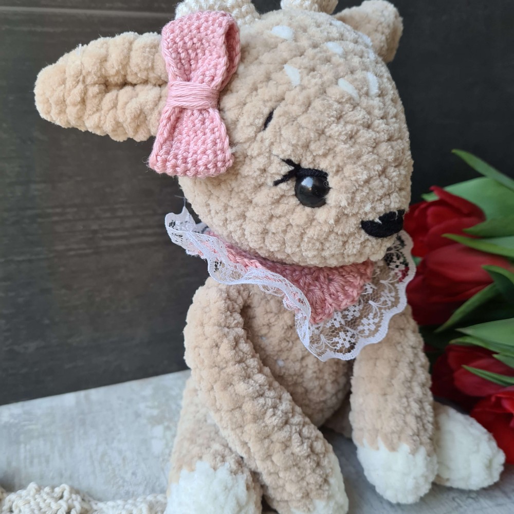 Kuscheltier Reh Plüsch // Spieluhr