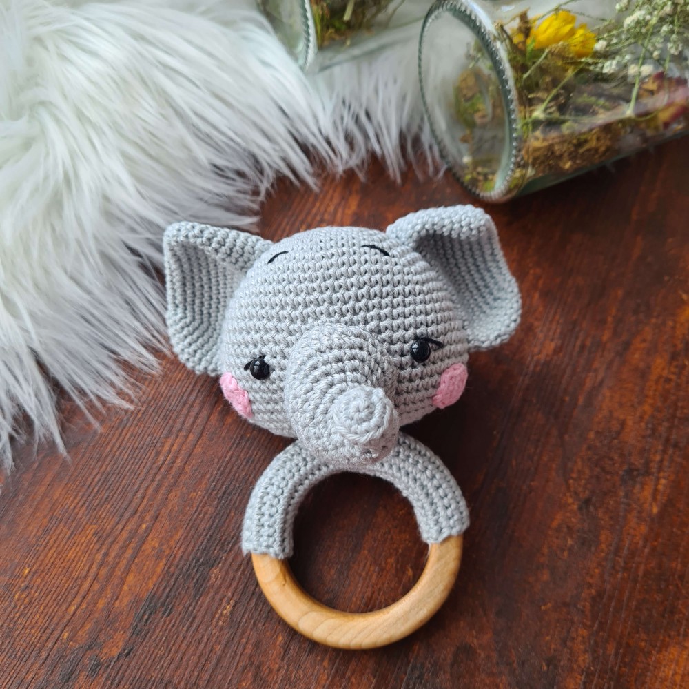 Rassel Elefant - verschiedene Farben