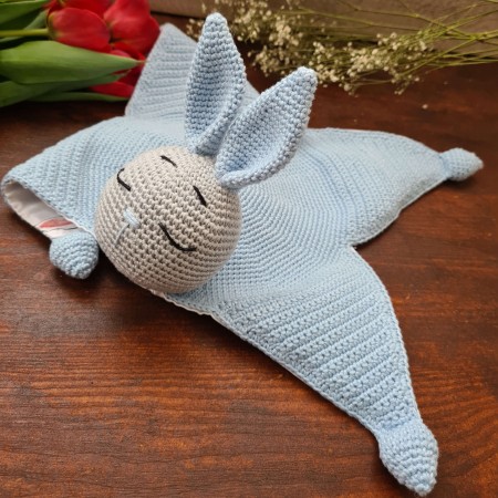 Schlaffreund Hase - blau