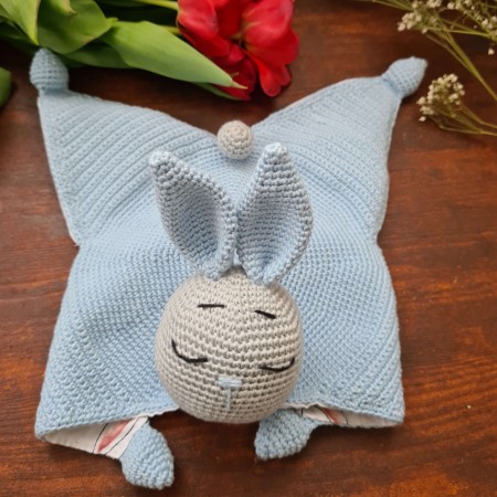 Schlaffreund Hase - blau