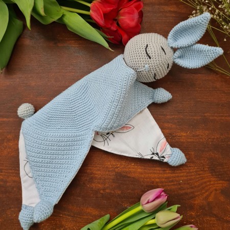 Schlaffreund Hase - blau