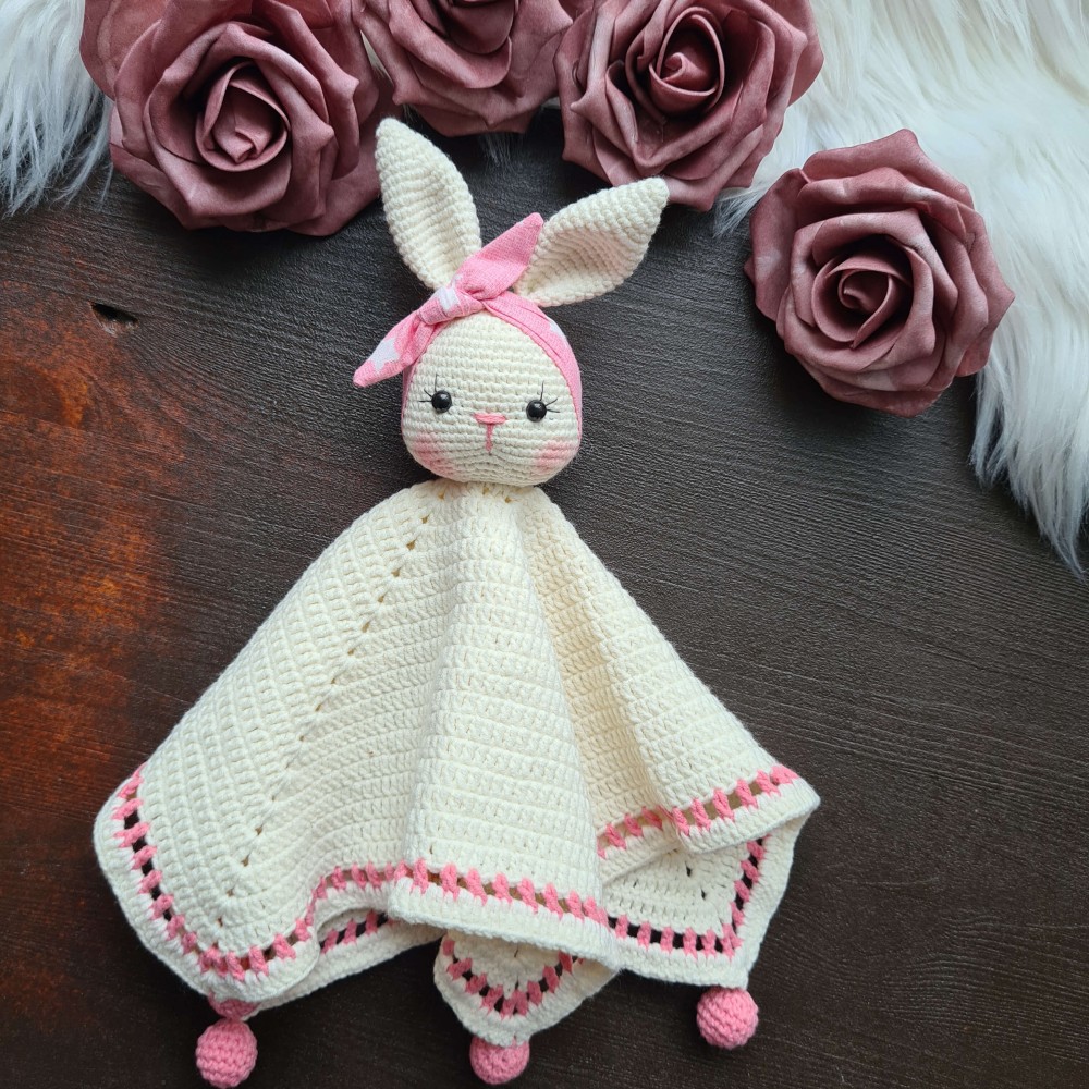 Schlaffreund Hase mit Haarband