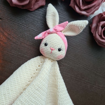 Schlaffreund Hase mit Haarband