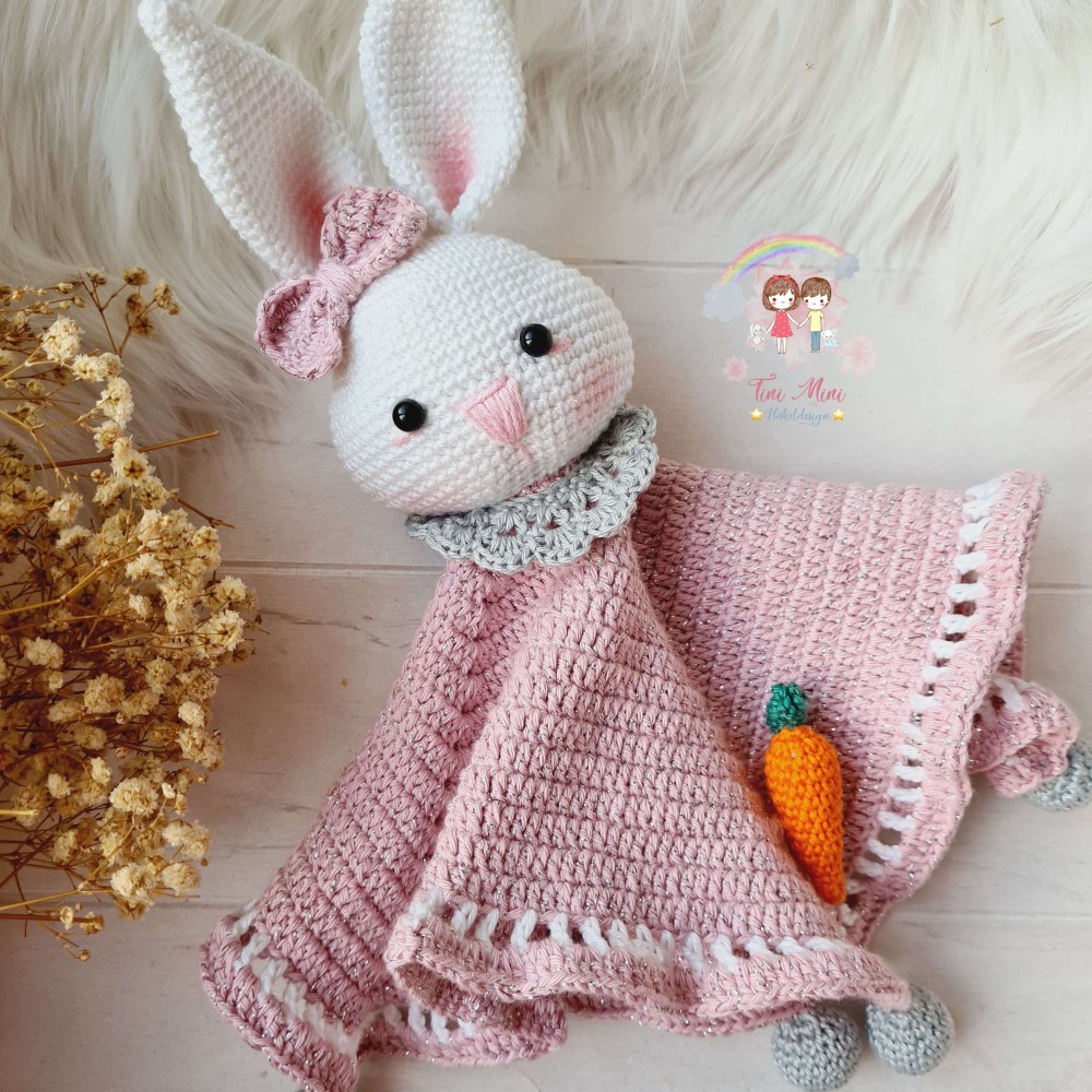 Schlaffreund Hase - rosa