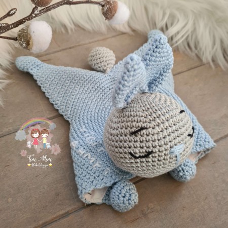 Schlaffreund Hase Mini - blau
