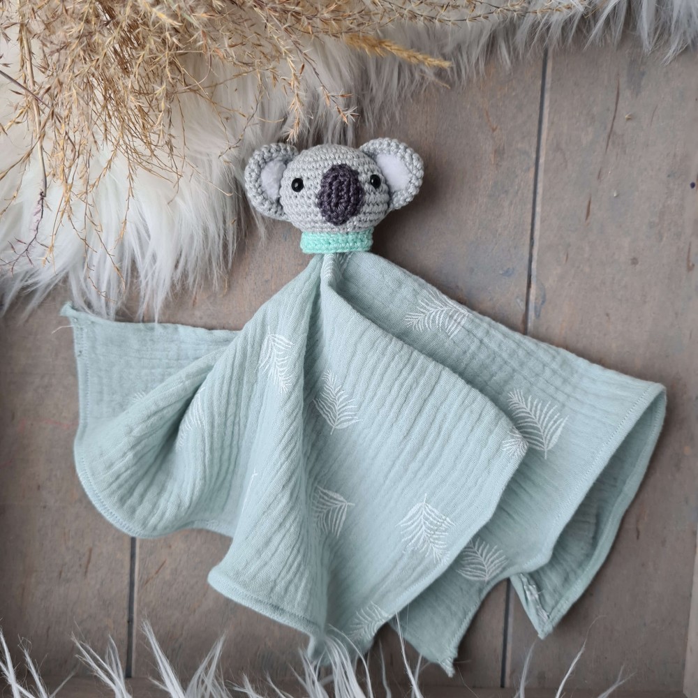 Schnuffeltuch Koala mint