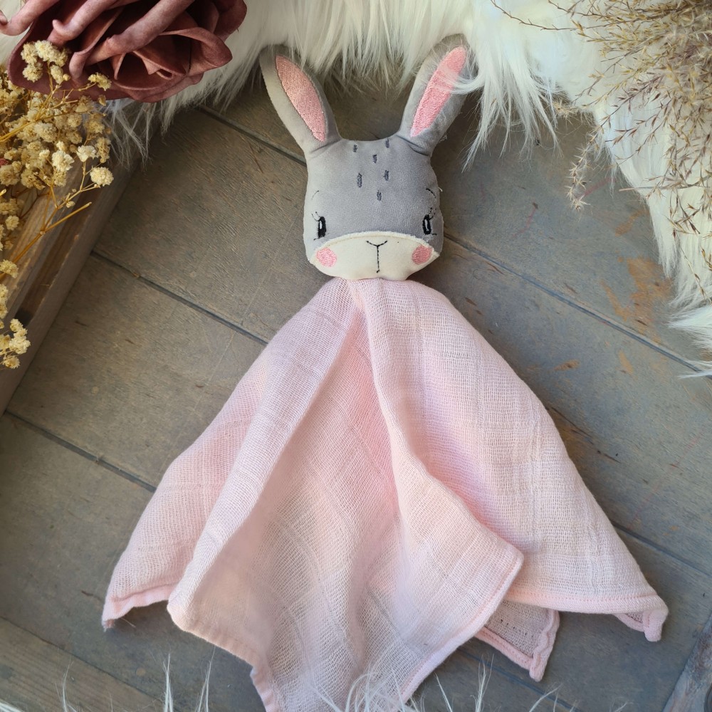Schnuffeltuch Hase Motiv