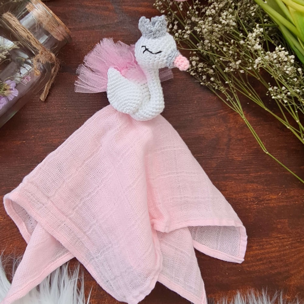 Schnuffeltuch Schwan