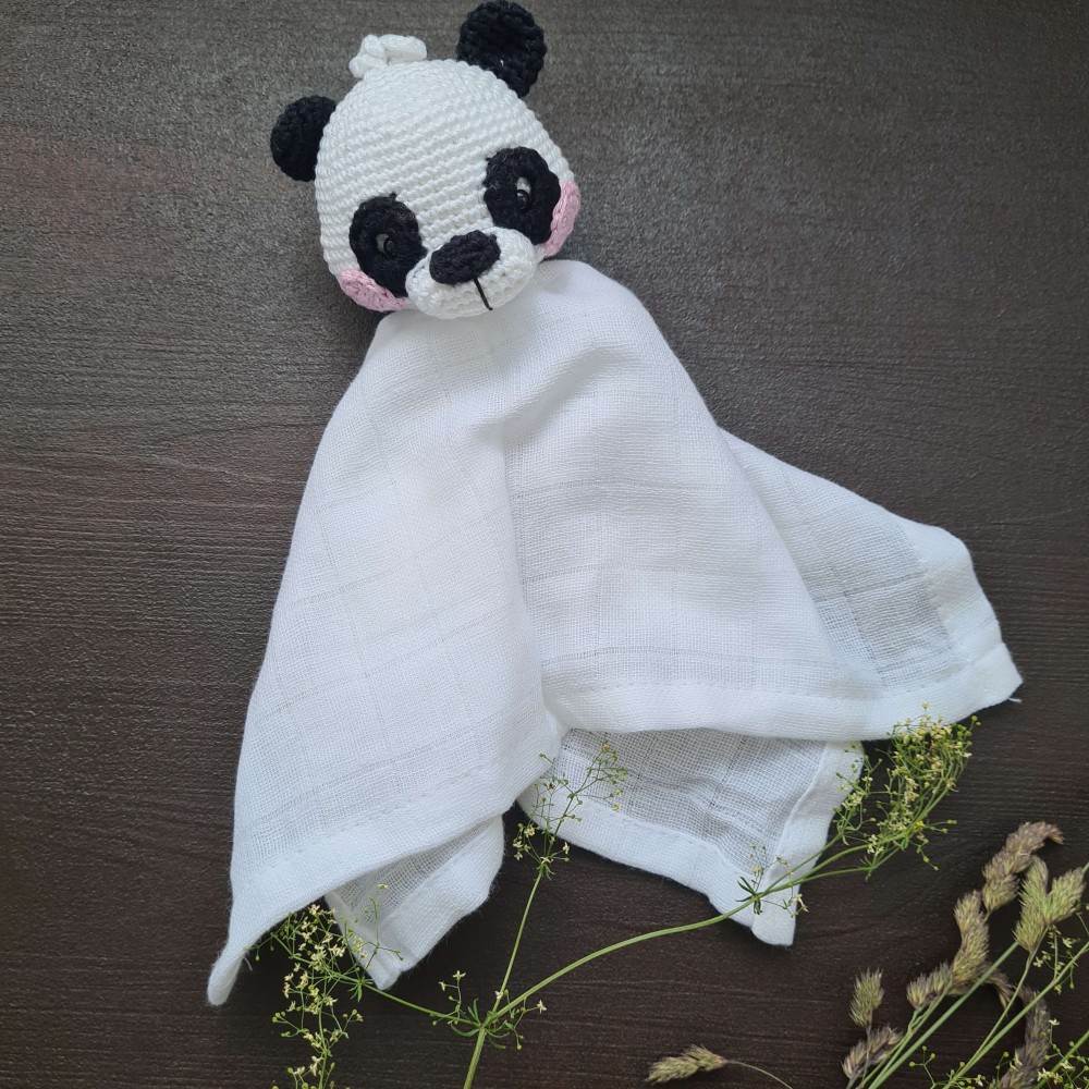 Schnuffeltuch Panda
