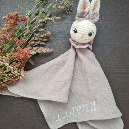 Schnuffeltuch Hase - weitere Farben