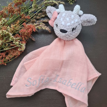 Schnuffeltuch Reh Plüsch - weitere Farben