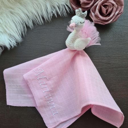 Schnuffeltuch Schwan