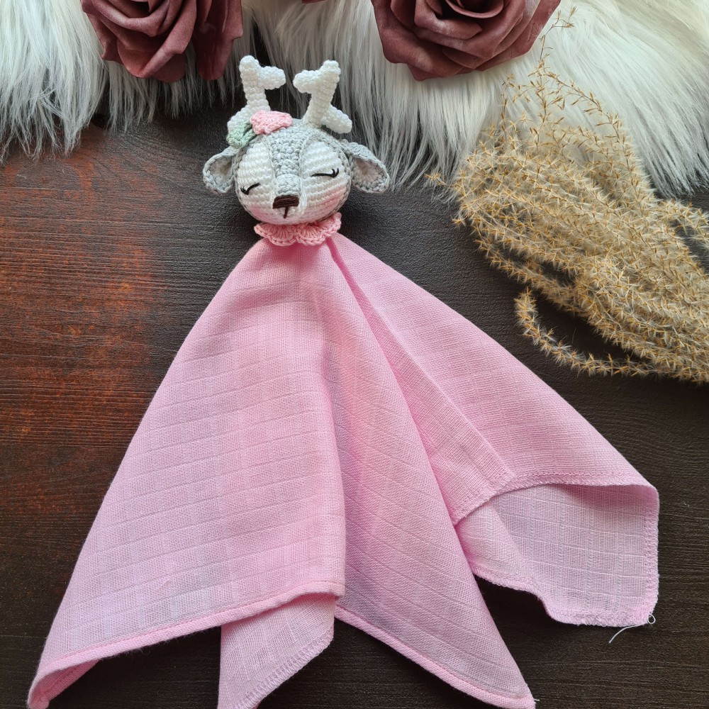 Schnuffeltuch Reh - weitere Farben