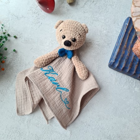 Schnuffeltuch Teddybaer Micha Plüsch - weitere Farben