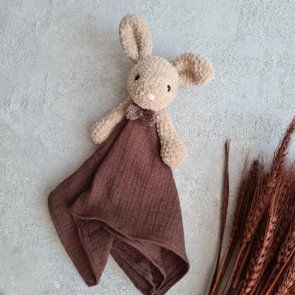 Schnuffeltuch Hase Lou Plüsch - weitere Farben