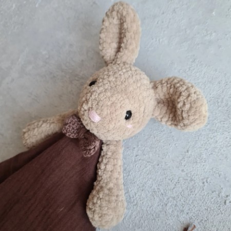 Schnuffeltuch Hase Lou Plüsch - weitere Farben