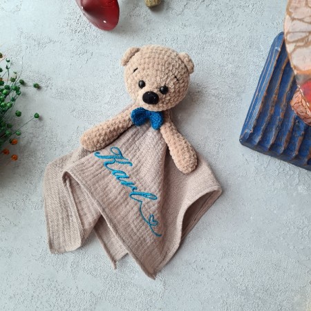 Schnuffeltuch Teddybaer Micha Plüsch - weitere Farben