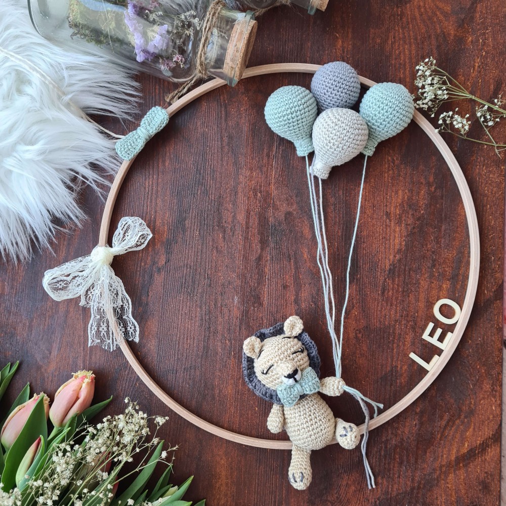 Tür Anhänger / Traumfänger Löwe