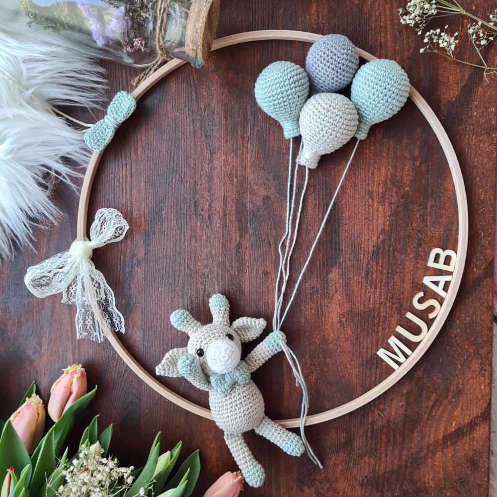 Tür Anhänger / Traumfänger Giraffe