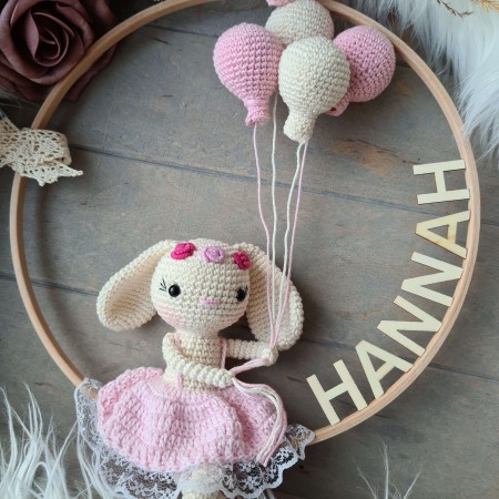 Tür Anhänger / Traumfänger  Hase