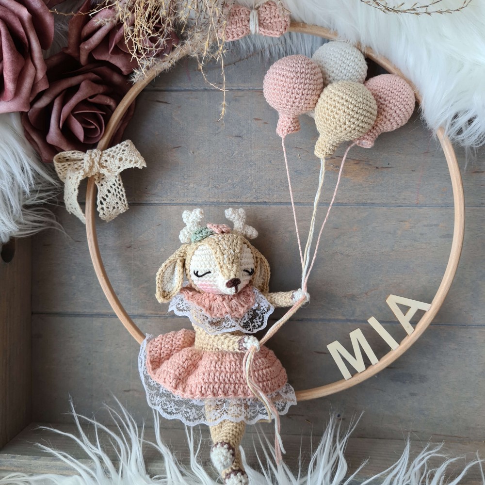 Tür Anhänger / Traumfänger  Reh