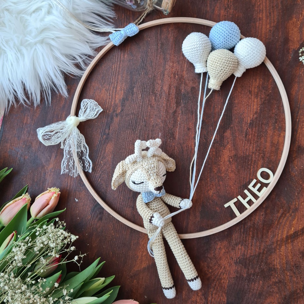 Tür Anhänger / Traumfänger  Reh - nude