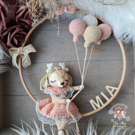 Tür Anhänger / Traumfänger  Reh