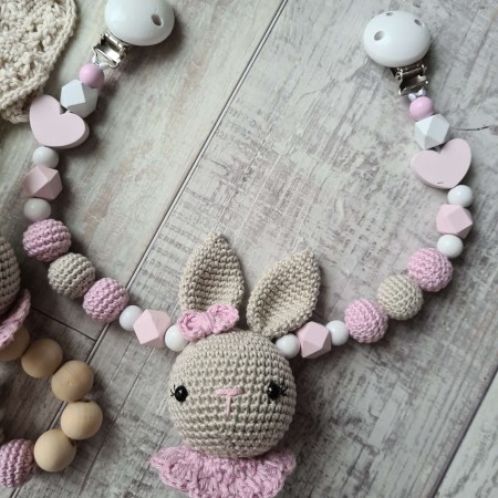 Wagenkette Hase Kopf - verschiedene Farben