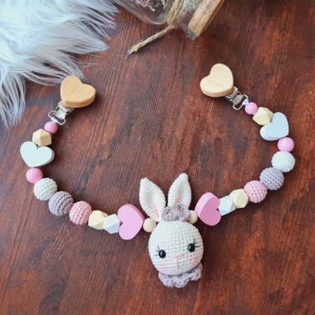 Wagenkette Hase Kopf - verschiedene Farben