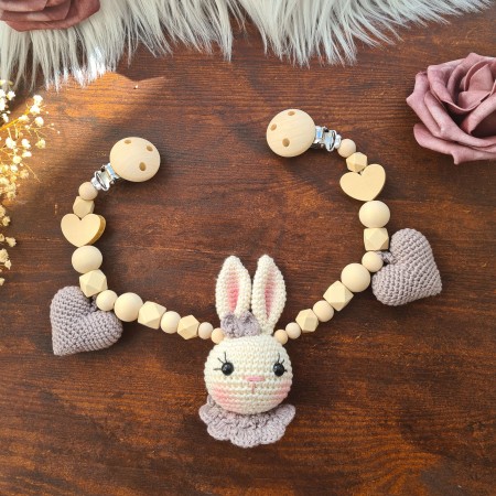 Wagenkette Hase Kopf - verschiedene Farben