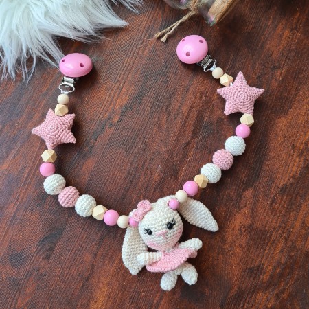 Wagenkette Hase Schkappohren - verschiedene Farben