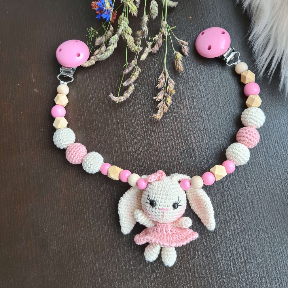 Wagenkette Hase Schkappohren - verschiedene Farben