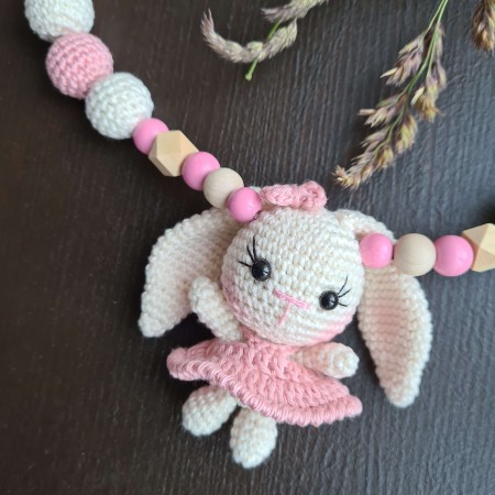 Wagenkette Hase Schkappohren - verschiedene Farben