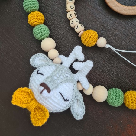 Wagenkette Reh mit Kissen - verschiedene Farben